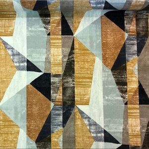 Modern Logic Canyon Geometric Fabric